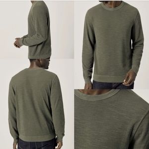 Buck Mason Lightweight Double Slub Sweatshirt